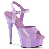 Pleaser Delight 609 Lavender Patent Platform Shoes